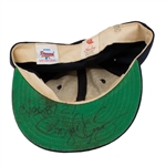Roger Clemens 1988-89 Boston Red Sox Signed Game Worn Cap (MEARS LOA/JSA)