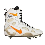Dan Marino Photo Matched 1996 Game Worn & Signed Custom Nike Miami Dolphins Cleat - Worn After Achilles Injury (HA/JSA)