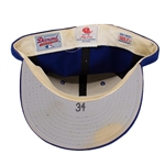Nolan Ryan 1980's Texas Rangers Game Worn & Signed Cap (JSA)