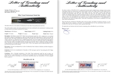 Mike Trout 2015 Los Angeles Angels of Anaheim Game Used & Autographed Bat (JSA/PSA GU10)