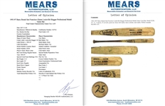 Barry Bonds 1993-97 Game Used Bat - Louisville Slugger Model H238 (MEARS A10)