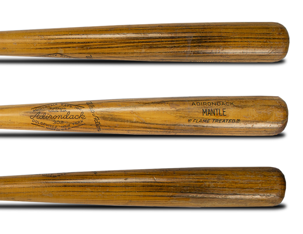 Mickey Mantle 1961 Game Used Louisville Slugger Baseball Bat With