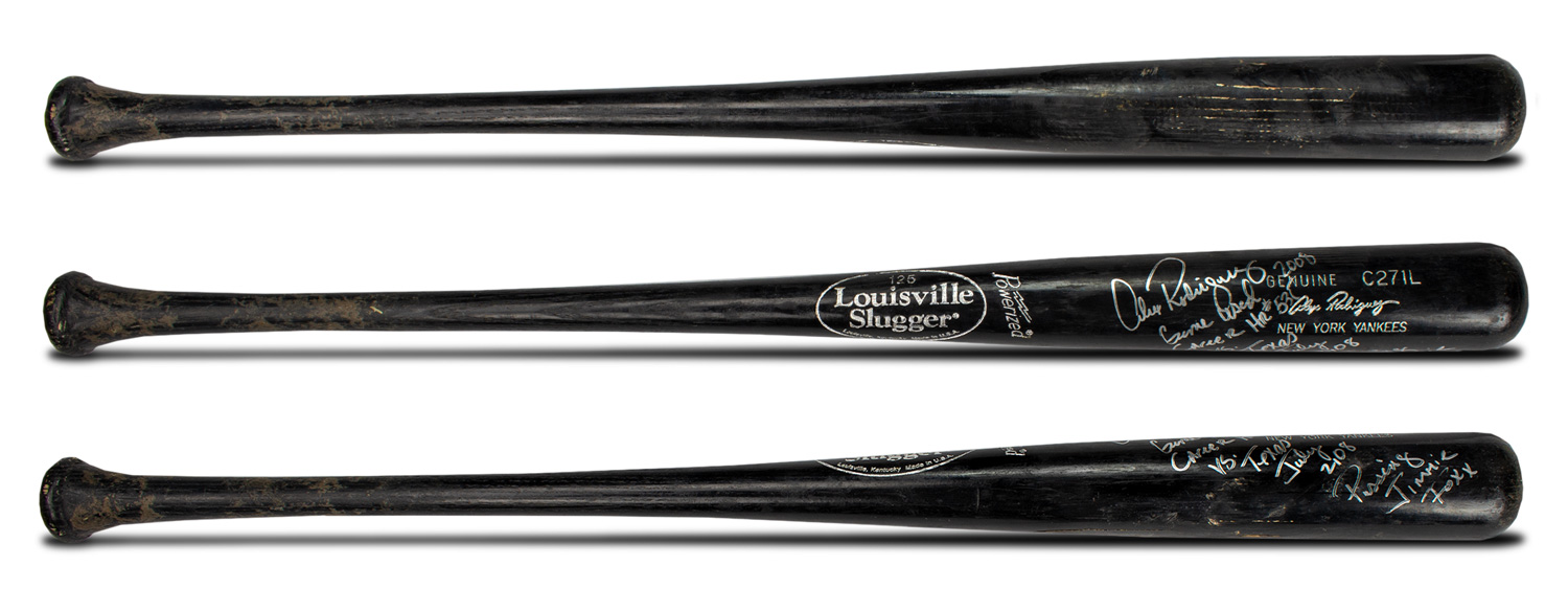Alex Rodriguez Game Used Louisville Slugger Bat