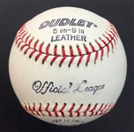 Roger Maris FLAWLESS Signed Official League Dudley Baseball - Beautiful Signature, Clean Ball (JSA LOA)