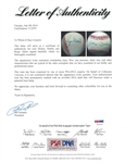 Roger Maris & Mickey Mantle Signed Rawlings Official Size Baseball - Great Signatures (PSA/DNA LOA)