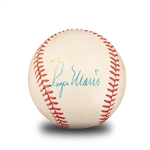 Roger Maris & Mickey Mantle Signed Rawlings Official Size Baseball - Great Signatures (PSA/DNA LOA)