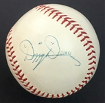 Dizzy Dean Single Signed ONL Giles Baseball (Beckett/JSA LOA)
