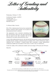 One of The World's Finest Roberto Clemente Single Signed Baseball With PSA/DNA Mint 9 Signature (PSA/DNA 7.5 NR MT-MINT Overall)