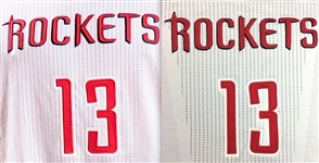 James Harden Photo Matched 2014-15 Houston Rockets Game Worn & Signed Jersey - 2 Games! (RGU/PM&G 10 LOA)