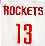 James Harden Photo Matched 2014-15 Houston Rockets Game Worn & Signed Jersey - 2 Games! (RGU/PM&G 10 LOA)
