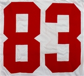 Wes Welker Photo Matched 10/11/2009 New England Patriots Game Worn AFL 50th Anniv. Throwback Road Jersey (PSA/DNA)