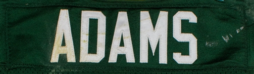 Davante Adams Photo Matched 11/6/2017 Green Bay Packers Game Worn Home Jersey (NFL Auctions)