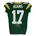 Davante Adams Photo Matched 11/6/2017 Green Bay Packers Game Worn Home Jersey (NFL Auctions)