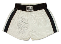 Muhammad Ali Professional Model Everlast Boxing Trunks - Clubhouse/Secretarial Signature & Inscription (Craig Hamilton LOA)