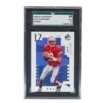 Tom Brady GEM MINT 2000 SP Authentic #118 Rookie Card - Graded SGC 98 Gem Mint 10 