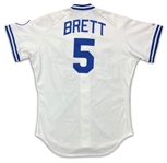 George Brett 1991 Kansas City Royals Game Used & Autographed Home Jersey (JSA/Miedema LOA)