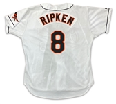 Cal Ripken Jr. 1995 Baltimore Orioles Game Used & Autographed Home Jersey (Miedema LOA)