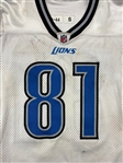 Calvin Johnson 2009 Detriot Lions Game Used Road Jersey - PHOTO MATCHED to 4 Games! (Player LOA / Sports Investors LOA)