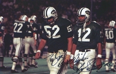 Joe Namath 1970's New York Jets Practice Worn Jersey - Style Also Worn During Pre-Season (MEARS)