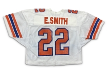 Emmitt Smith 1989 Florida Gators Game Used Jersey - PHOTO MATCHED! Heavy Repairs! 1 of 2 Known (RGU Photo Match LOA)