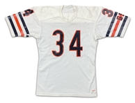 Walter Payton 1984-87 Chicago Bears Game Used Road Jersey - Beautifully Even Extensive Wear, Outstanding Example