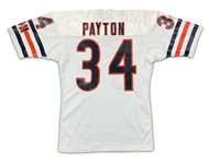 Walter Payton 1984-87 Chicago Bears Game Used Road Jersey - Beautifully Even Extensive Wear, Outstanding Example
