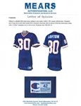 James Lofton 1991 Buffalo Bills Game Used Home Jersey (MEARS A10)