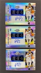 (3) RJ Barrett 2019-20 Contenders Hyper Optic College Ticket Rookie Auto Cards #'d to 10 - #2 Draft Pick! New York Knicks!