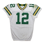Aaron Rodgers 2016 Green Bay Packers Game Used Jersey - 313 yards, 2 TD's! PHOTO MATCHED! (Fanatics/Meigray)