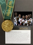 1996 Atlanta XXVI Summer Olympic Games Dream Team II Basketball Gold Medal - w/Original Presentation Box
