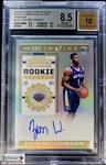 Zion Williamson 2019-20 Contenders Premium Optic Variation Rookie Ticket Auto - BGS 8.5 - Short Printed /20? Only 6 Cards Graded by BGS