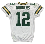 Aaron Rodgers 2016 Green Bay Packers Game Worn Jersey - Photo Matched to 2 Games! 782 Yards and 6 Touchdowns! Monster Stats!