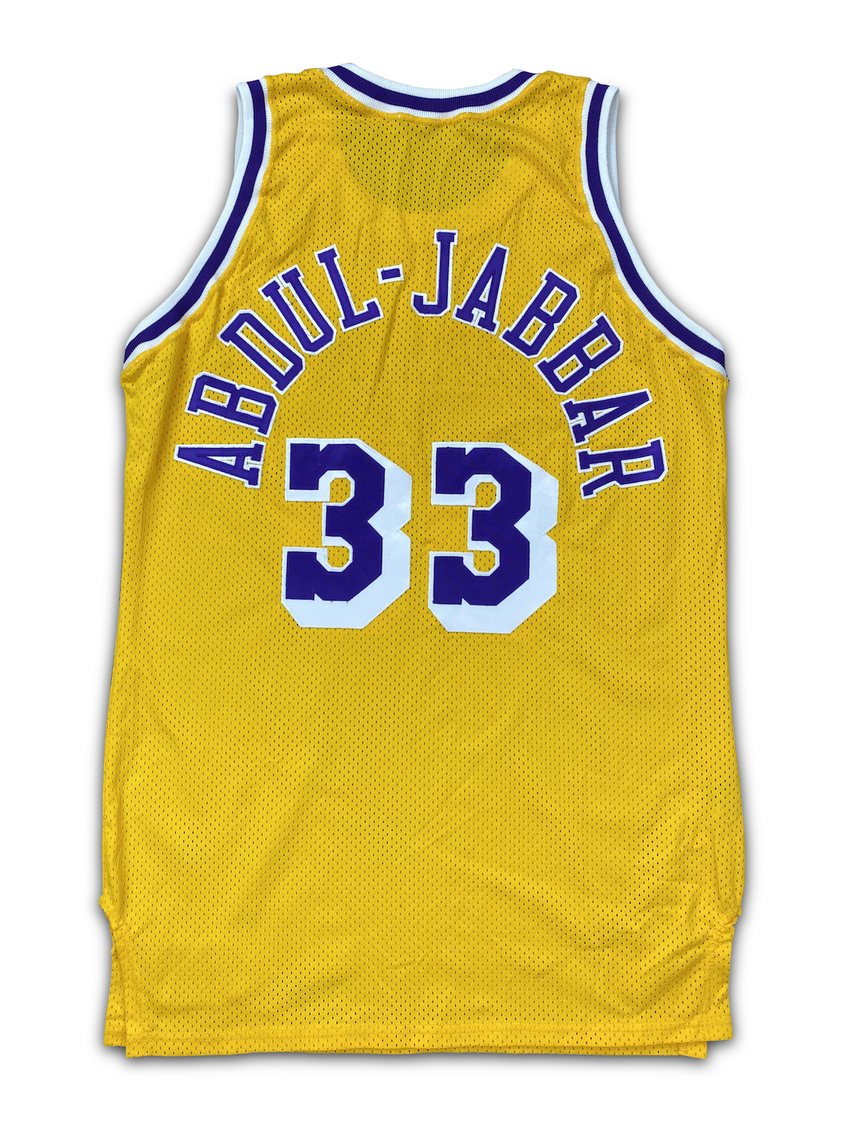 1980's Kareem Abdul-Jabbar Game Worn Jersey. The ultimate Kareem, Lot  #19305