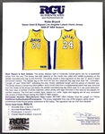 Kobe Bryant 2006-07 Los Angeles Lakers Game Worn & Signed Home Jersey (RGU Grade 9) 2nd Scoring Title Season