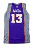 Steve Nash 2007-08 Phoenix Suns Team Issued Road Jersey - Name Change