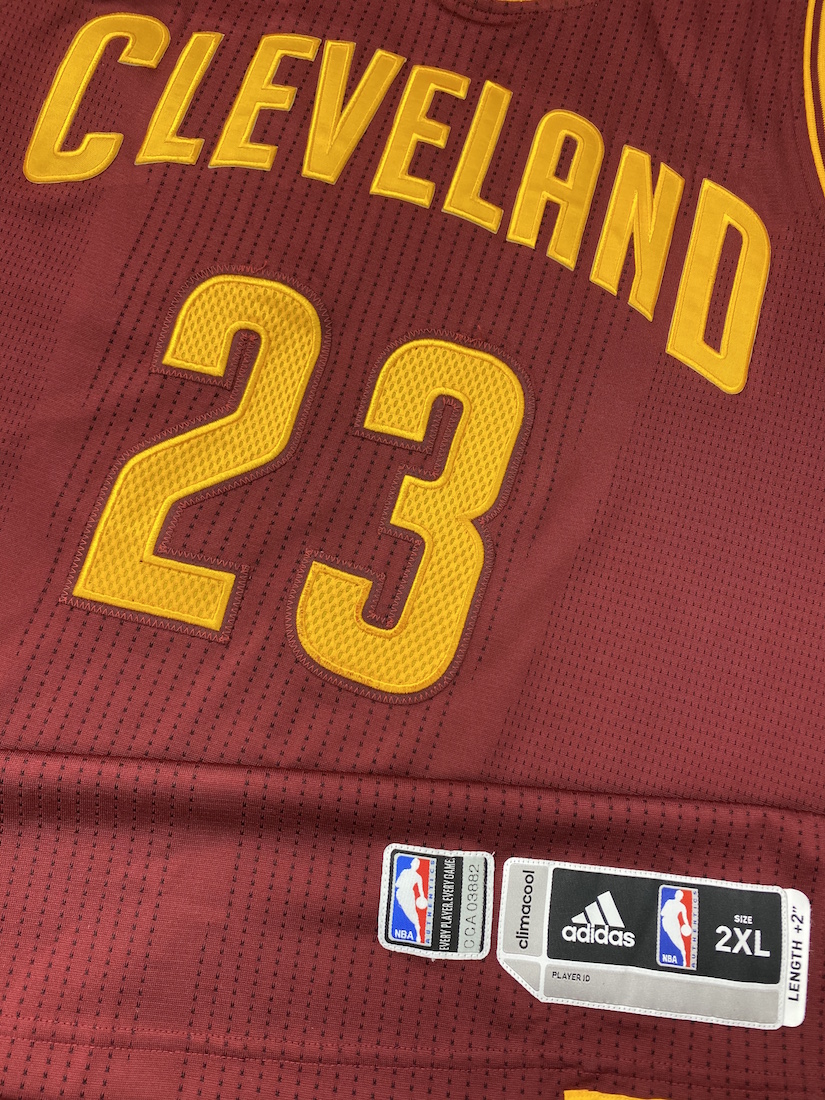 Lot Detail - LeBron James 2016-17 Cleveland Cavaliers Game Worn Road Jersey  - Evident Game Use, Team Sourced (RGU Grade 10)