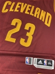 LeBron James 2016-17 Cleveland Cavaliers Game Worn Road Jersey - Evident Game Use, Team Sourced (RGU Grade 10)