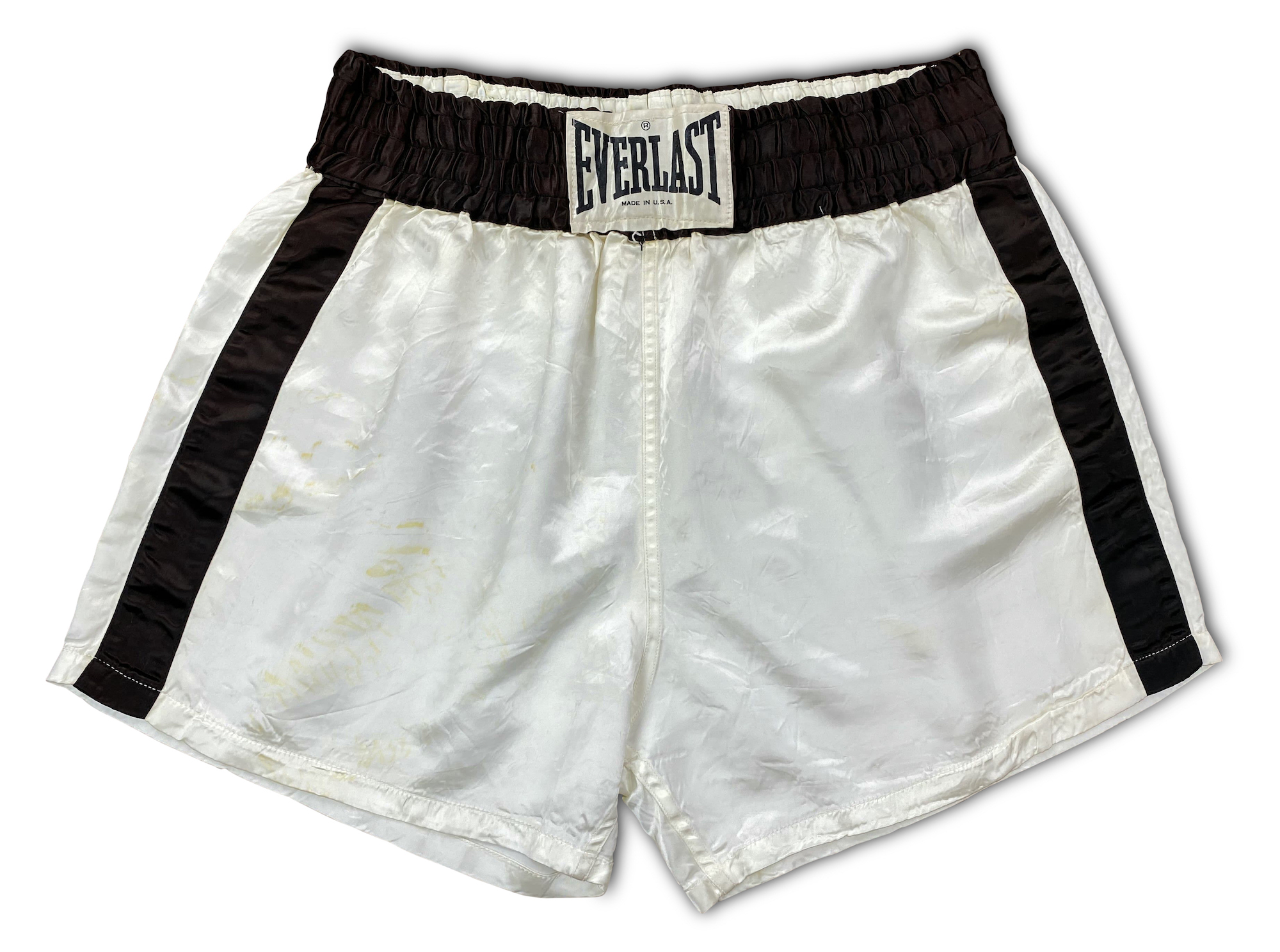 Lot Detail - Muhammad Ali Fight Worn & Signed Boxing Trunks - Photo ...