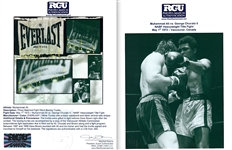 Muhammad Ali Fight Worn & Signed Boxing Trunks - Photo Matched, A+ Provenance & Documentation (RGU,Sports Investors,Referee Family LOA)