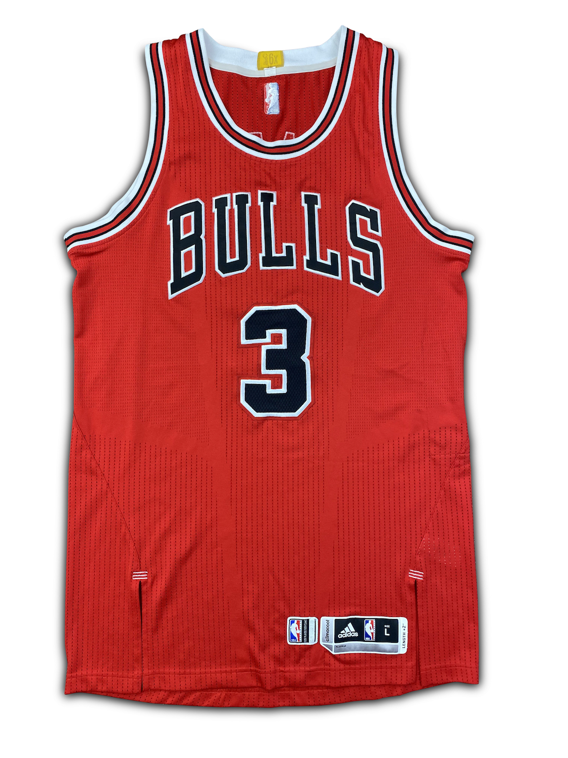 Adidas NBA Chicago Bulls Dwyane Wade Basketball Jersey