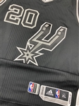 Manu Ginobili 2016-17 San Antonio Spurs Game Worn Road Jersey - Rare Statement Edition