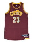 LeBron James 2016-17 Cleveland Cavailers Game Worn Retro Jersey - Photo Matched to 2 Games! TRIPLE DOUBLE! (Meigray LOA)