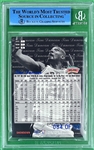 1997-98 Tim Duncan Flair Showcase Legacy Collection Row 1 Rookie Card (#84/100) - BGS Authentic