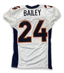 Champ Bailey 2010 Denver Broncos Game Worn Road Jersey - Unwashed - Photo Matched to 11/22/2010 