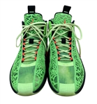 Luka Doncic 2021 NBA All-Star Weekend Taco Bell Skills Challenge Game Worn Sneakers - Photo Matched (Athlete's Club Co, RGU LOA)