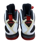 LeBron James 2011-12 Miami Heat Game Worn Nike Sneakers - Photo Matched to 2 Games! 1st NBA Title Season, 3rd MVP Season (RGU LOA)