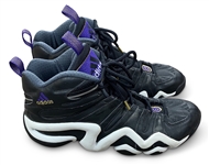 Kobe Bryant 1998 All-Star Game Worn Sneakers - Apparent Photo Match, Youngest Starter in NBA All-Star Game History (RGU LOA)