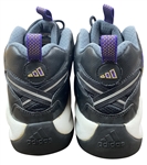 Kobe Bryant 1998 All-Star Game Worn Sneakers - Apparent Photo Match, Youngest Starter in NBA All-Star Game History (RGU LOA)