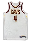 Evan Mobley 2020-21 Cleveland Cavaliers Game Worn Home Rookie Jersey - Excellent Wear