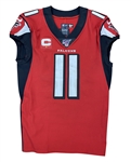 Julio Jones 12/8/2019 Atlanta Falcons Game Worn Home Jersey - Photo Matched, Unwashed (Athletes Club Co.)